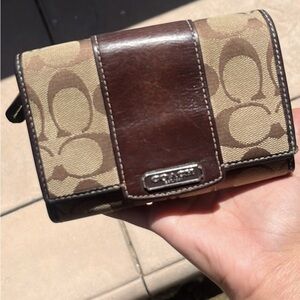 Coach Soho Signature Canvas Wallet